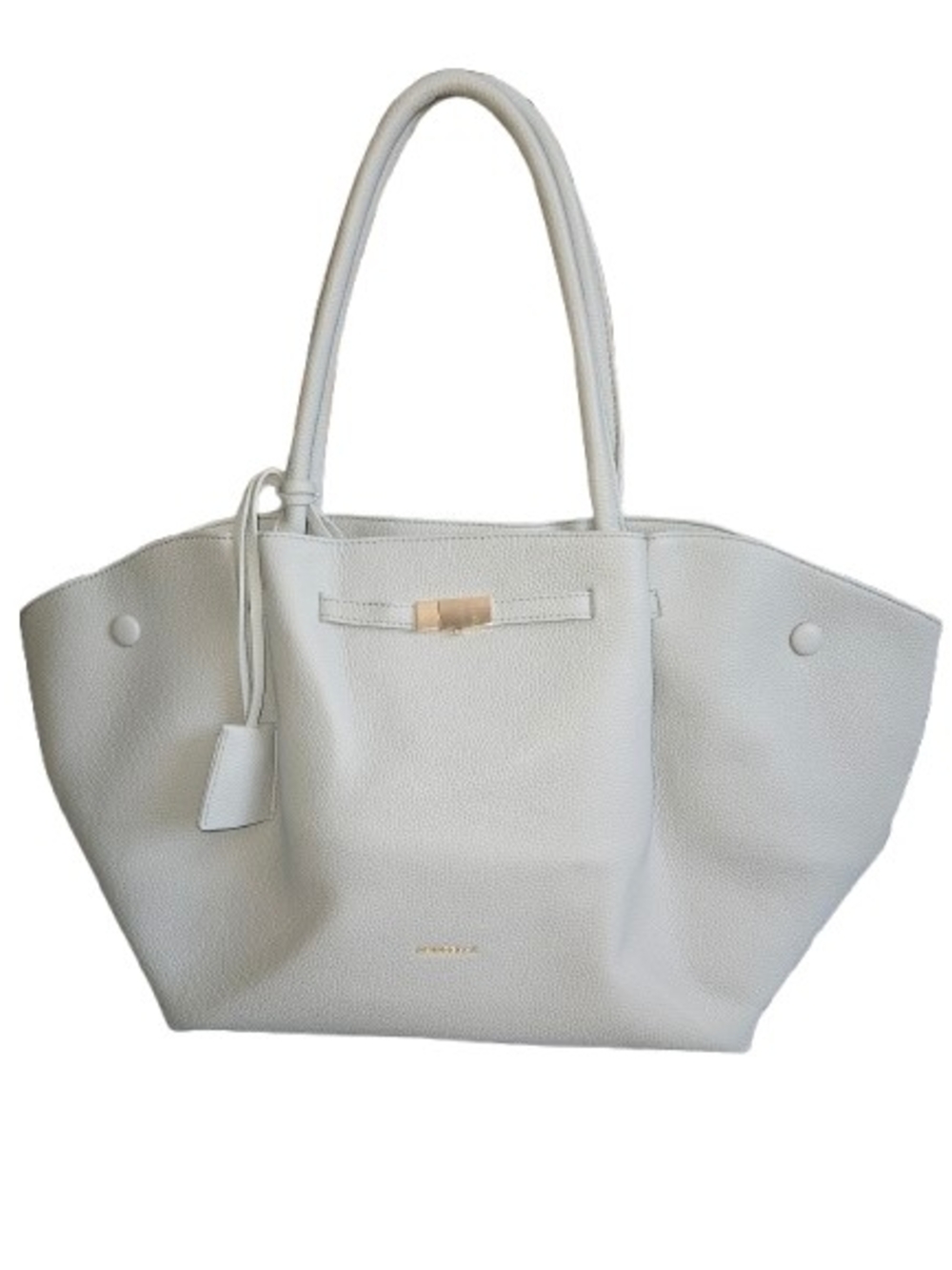 NEWBELLA Marella Large Tote Bag Light Blue Vegan Leather Work Travel Purse NWOT